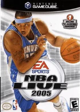 NBA Live 2005 box cover front